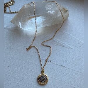 14k GP Eye 👁️ Necklace